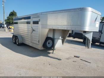  Salvage Featherlite Mfg Inc Gooseneck Trailer