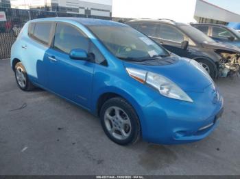  Salvage Nissan LEAF