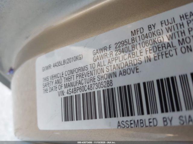 Subaru Outback Image 2