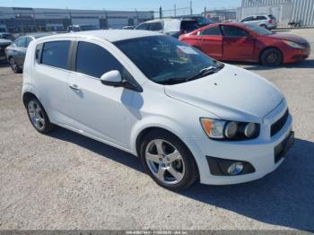  Salvage Chevrolet Sonic