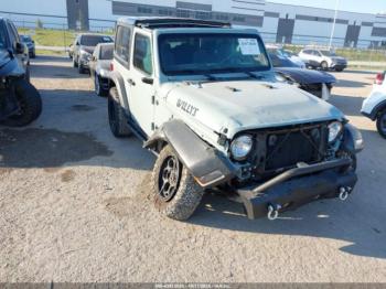  Salvage Jeep Wrangler