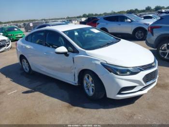  Salvage Chevrolet Cruze