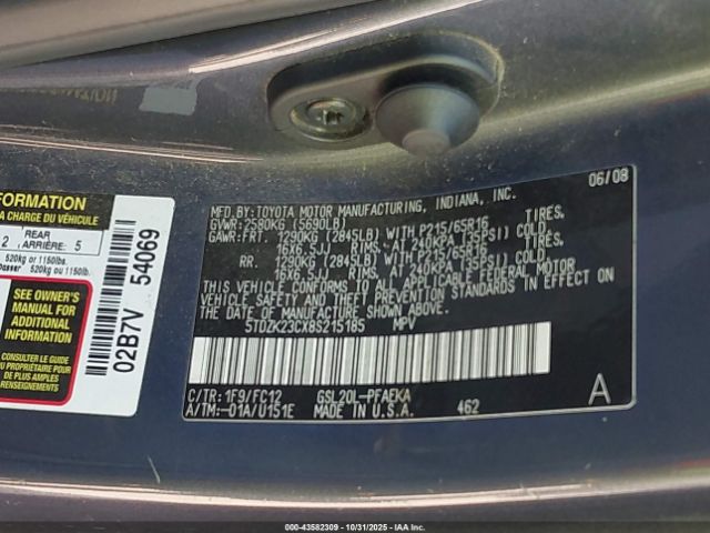 Toyota Sienna Le Image 6