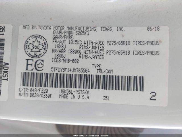 Toyota Tundra Sr5 Plus 5.7l V8 Image 5