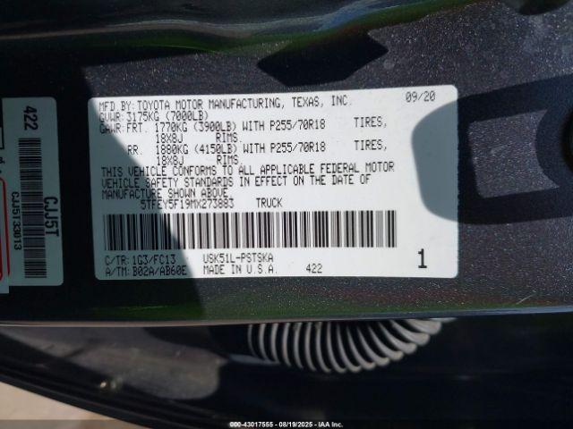 Toyota Tundra Sr5 Image 7