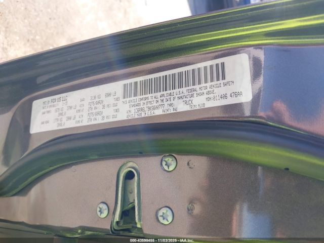 Ram 1500 Big Horn  4x2 5'7 Box Image 13