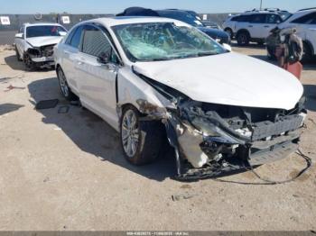  Salvage Lincoln MKZ Hybrid