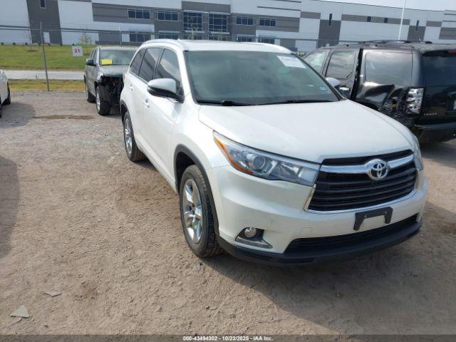  Salvage Toyota Highlander