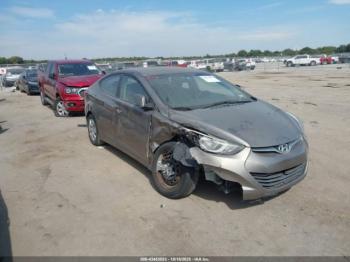  Salvage Hyundai ELANTRA