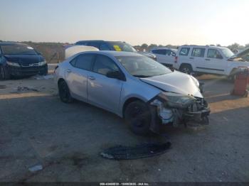 Salvage Toyota Corolla