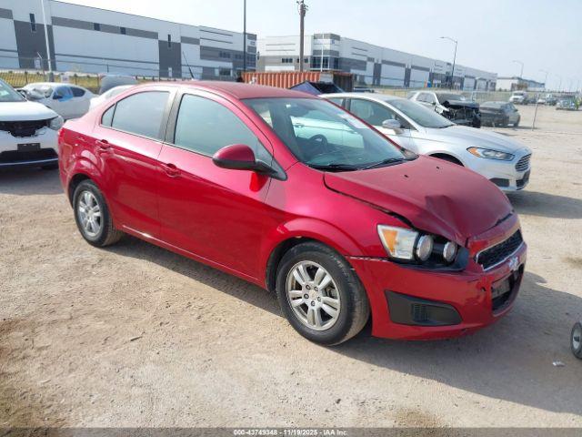  Salvage Chevrolet Sonic