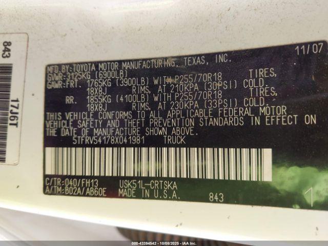 Toyota Tundra Base 5.7l V8 Image 6