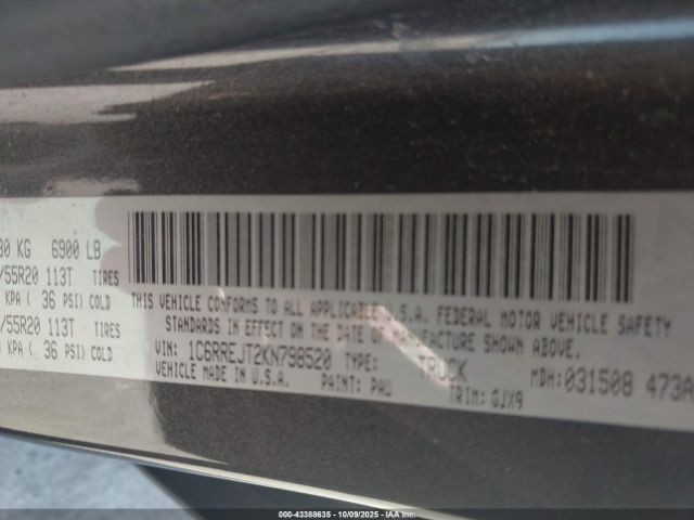 Ram 1500 Laramie  4x2 5'7 Box Image 8