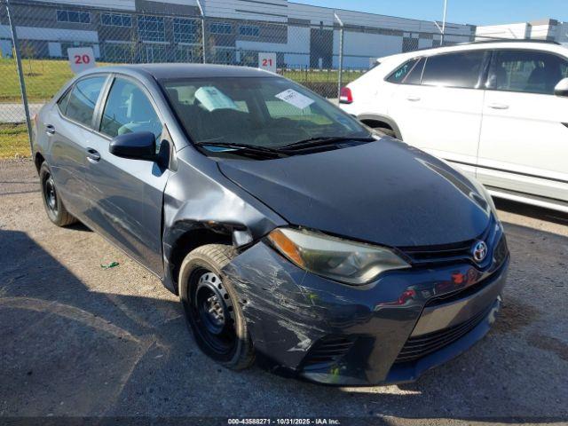  Salvage Toyota Corolla
