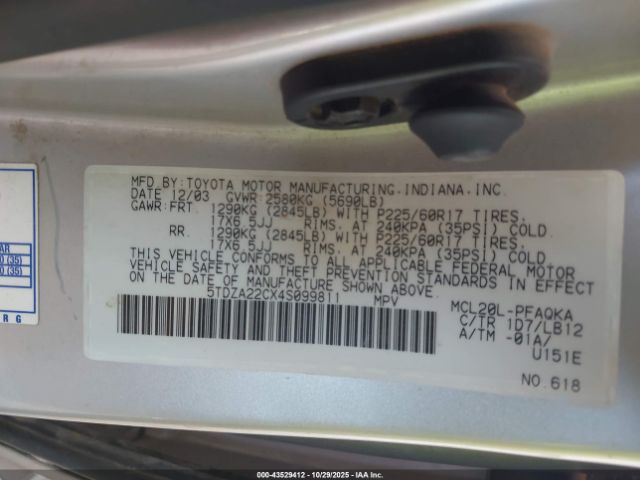 Toyota Sienna Xle Image 10