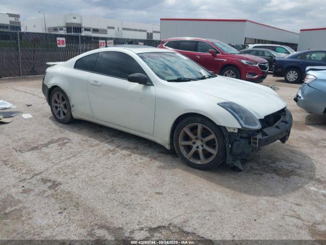  Salvage INFINITI G35