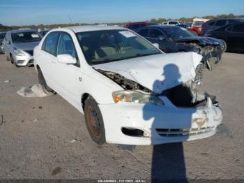  Salvage Toyota Corolla