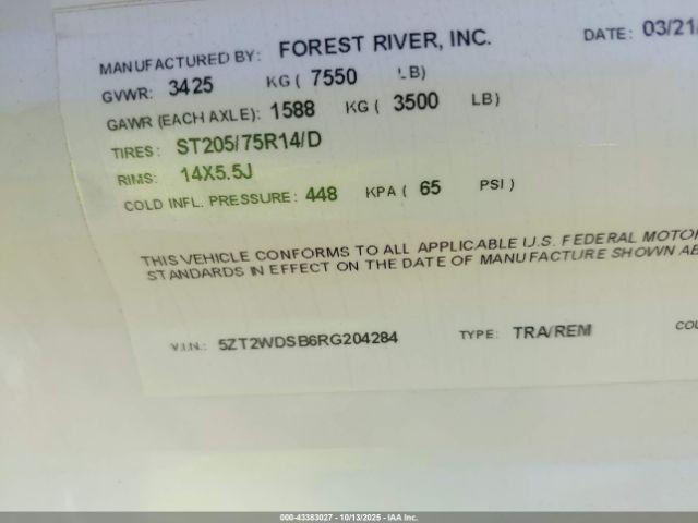 Forest River Wildwood Image 5