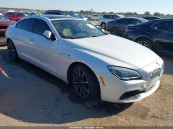  Salvage BMW 6 Series