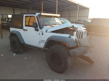  Salvage Jeep Wrangler