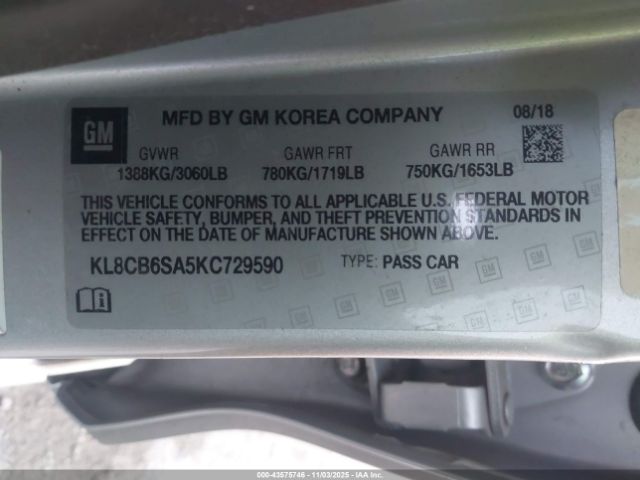 Chevrolet Spark Ls Cvt Image 10