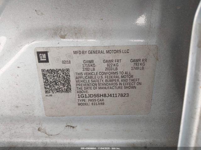 Chevrolet Sonic Lt Auto Image 15