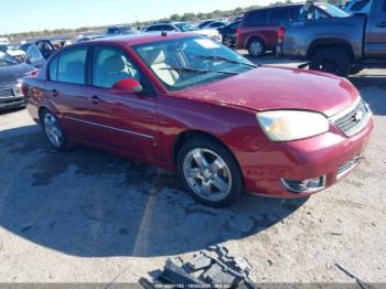  Salvage Chevrolet Malibu
