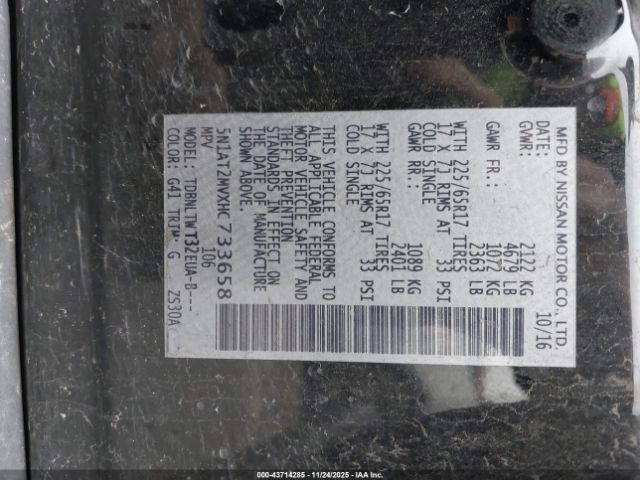 Nissan Rogue Sv Image 7