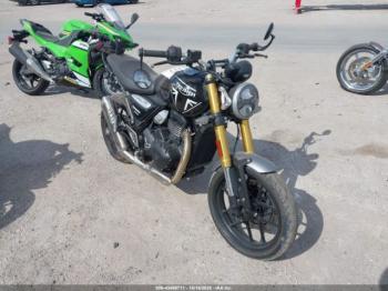  Salvage Triumph Motorcycle Speed