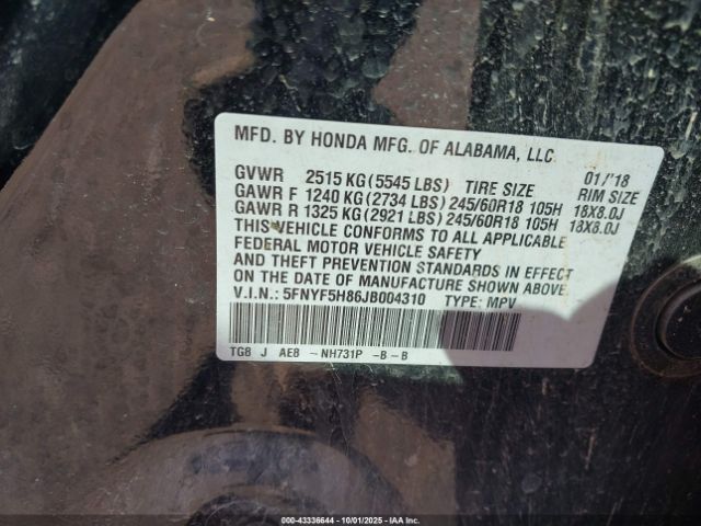 Honda Pilot Ex-l Image 9