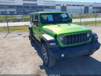 Salvage Jeep Wrangler