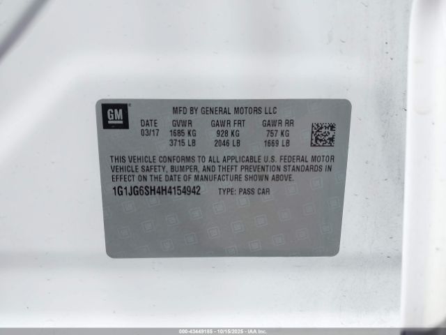 Chevrolet Sonic Lt Auto Image 8