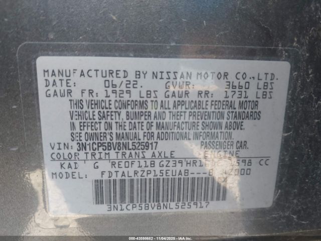 Nissan Kicks S Xtronic Cvt Image 8