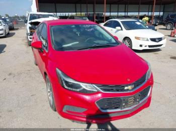  Salvage Chevrolet Cruze
