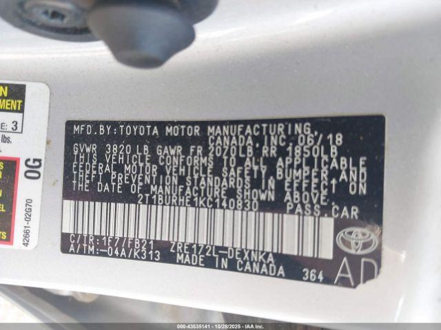 Toyota Corolla Le Image 8