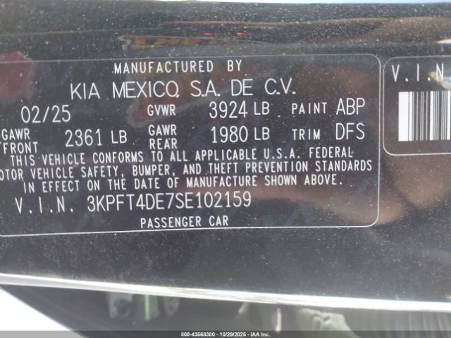 Kia K4 Lxs Image 2