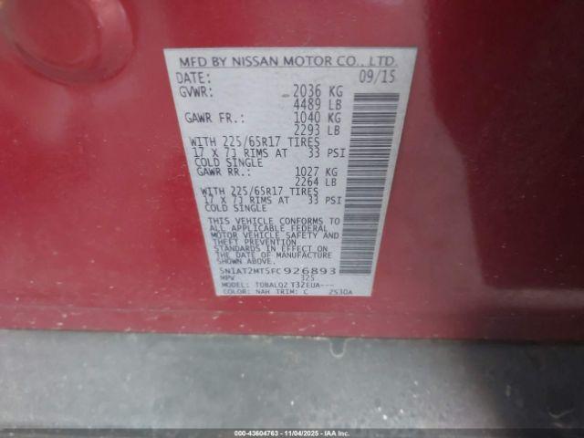 Nissan Rogue Sv Image 9