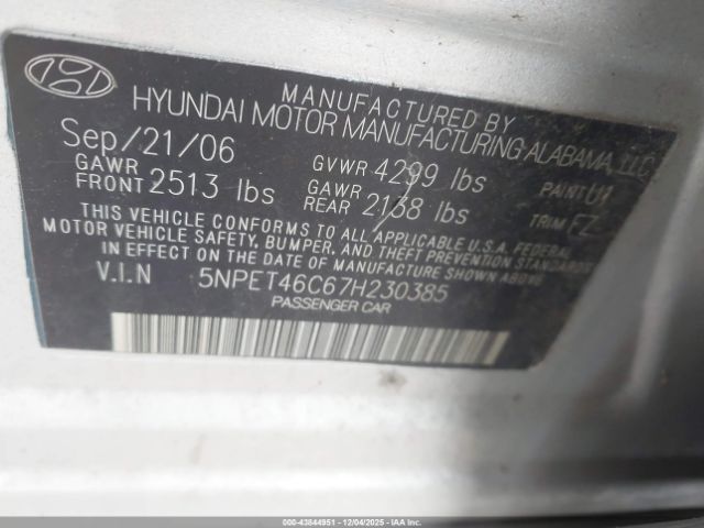 Hyundai SONATA Gls Image 7