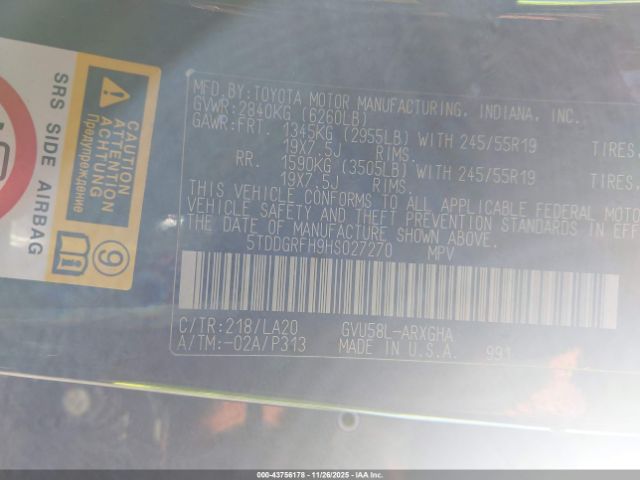 Toyota Highlander Limited Platinum Image 17