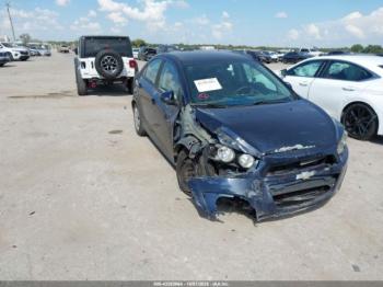  Salvage Chevrolet Sonic