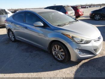  Salvage Hyundai ELANTRA