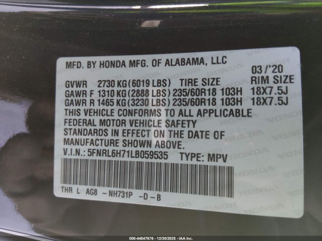 Honda Odyssey Image 5