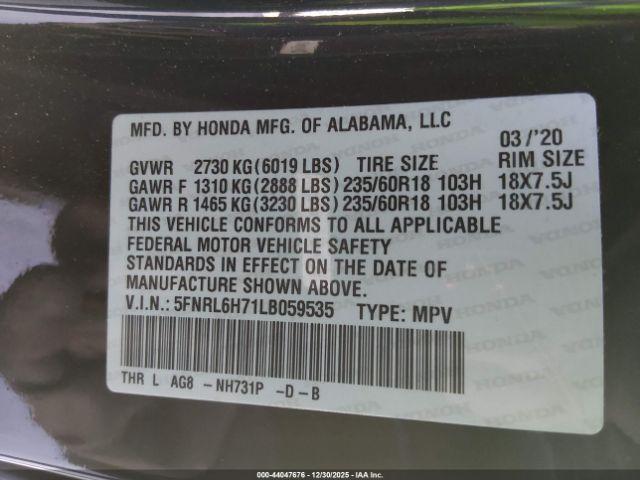 Honda Odyssey Image 5