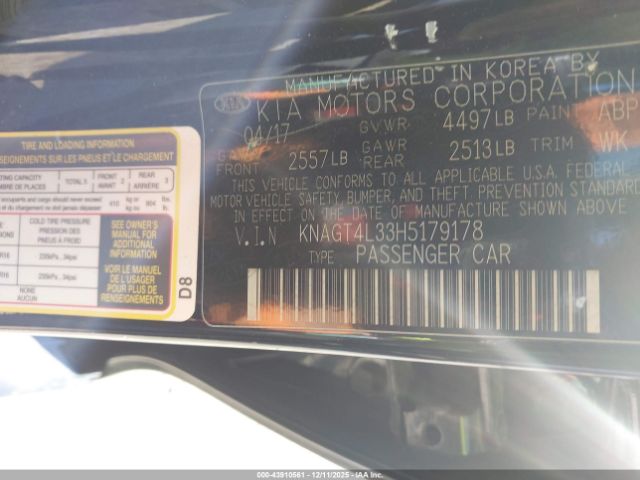 Kia Optima Lx Image 9