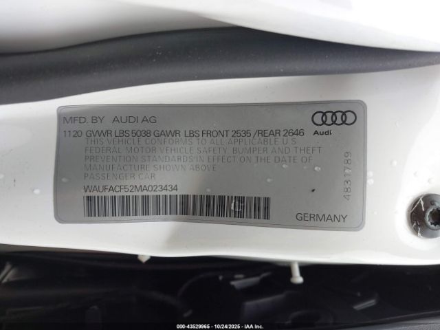 Audi A5 Premium Plus 45 Tfsi Quattro S Tronic Image 3
