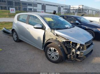  Salvage Chevrolet Sonic