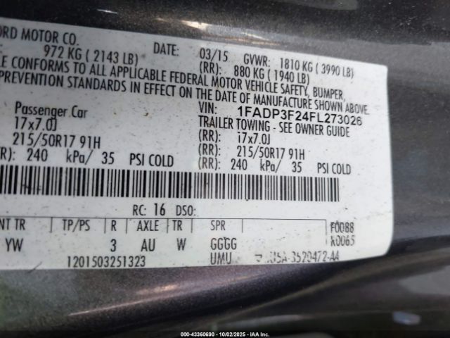 Ford Focus Se Image 5