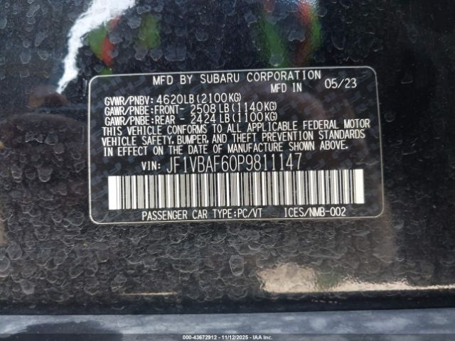 Subaru WRX Premium Image 12