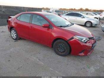  Salvage Toyota Corolla