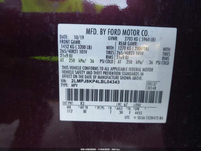 Lincoln Nautilus Reserve Image 10